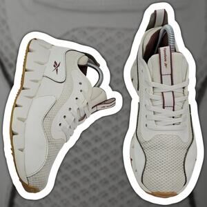Reebok Zig Dynamica 4.0 Cream Wine Womens 7 Running Shoes